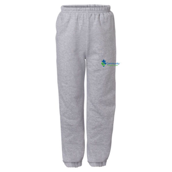 Gildan Youth Emblem Printed Sweatpants Thumbnail