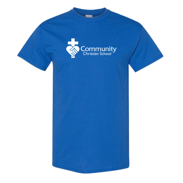 Gildan Unisex Crest Printed T-Shirt Thumbnail