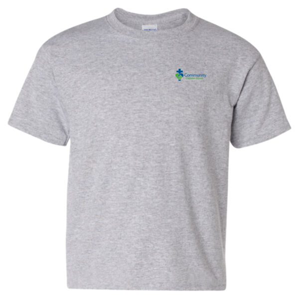 Gildan Youth Emblem Printed T-Shirt Thumbnail