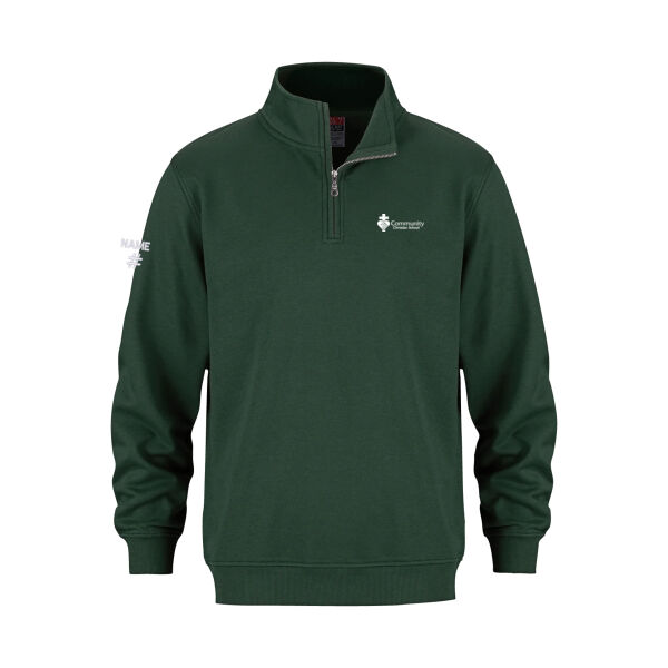 Flux Youth Emblem Printed Quarter Zip Thumbnail