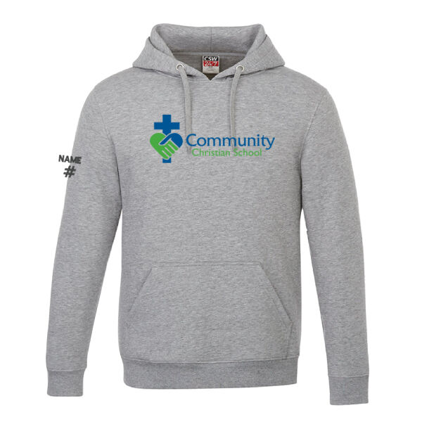 Vault Unisex Crest Printed Hoodie Thumbnail